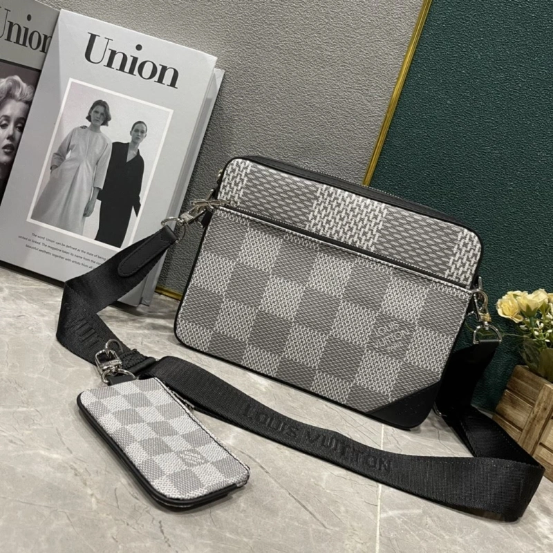 LV Satchel bags 4233H-1858