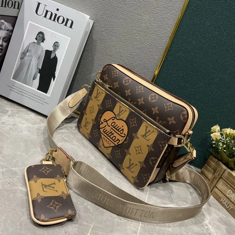 LV Satchel bags 4233H-1884